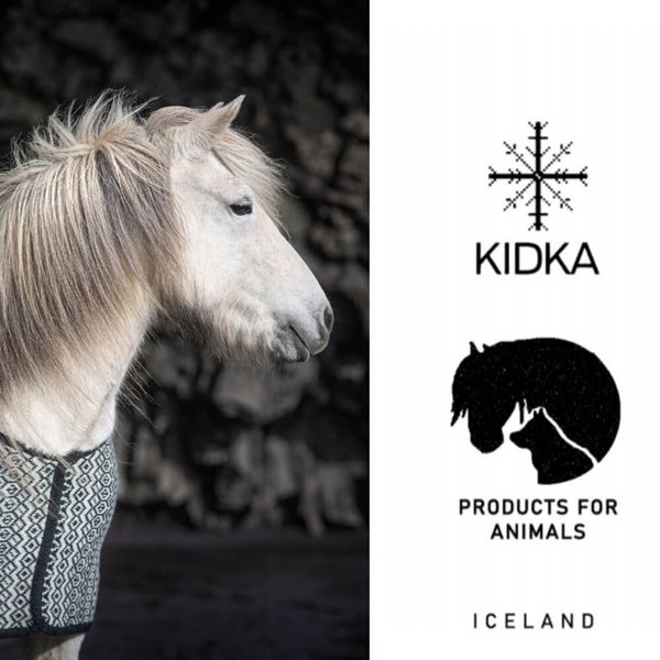 Kidka, Abschwitzdecke aus Islandwolle "BORG"